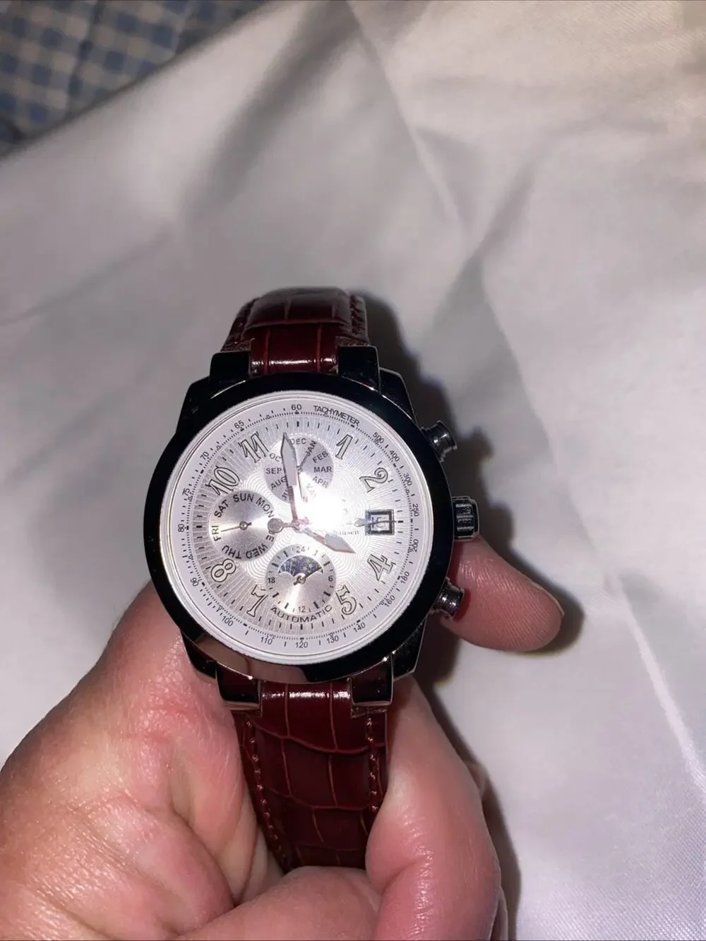 Eric Edelhausen Watch Water Resistant Stainless Steel NEW